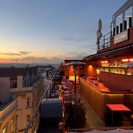 Ruz Hotels Isztambul Kültér fotó Rooftop bar